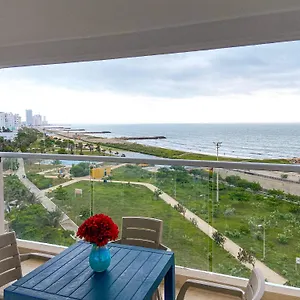 Apartamento Frente Al Mar Aeropuerto Crespo, Cartagena